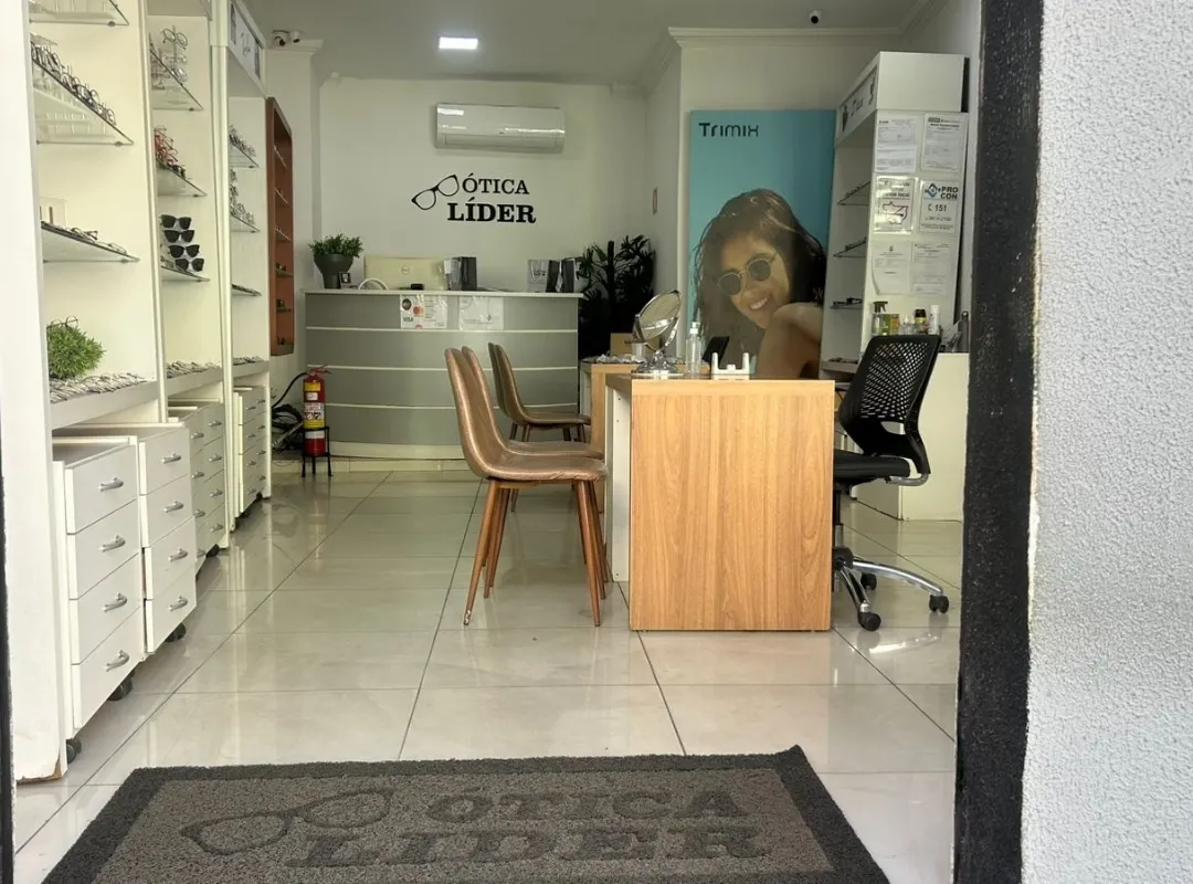 Espaço Interno Ótica em Cuiabá